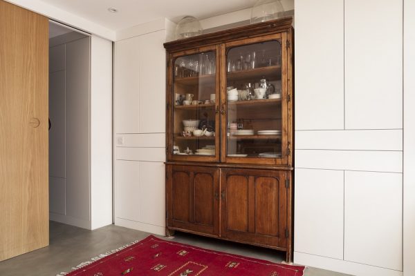 Kitchen cupboards and dresser