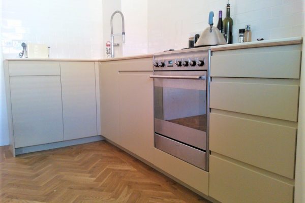 Kitchen cupboards and drawers